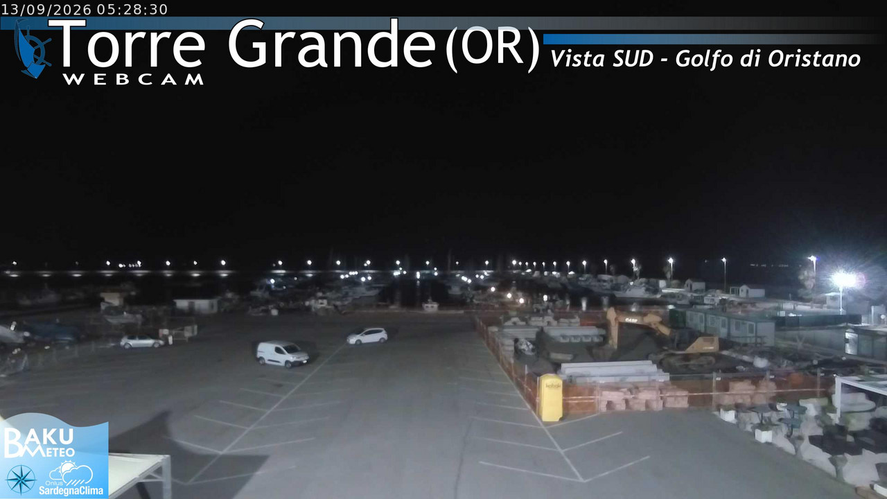 time-lapse frame, Torre Grande webcam