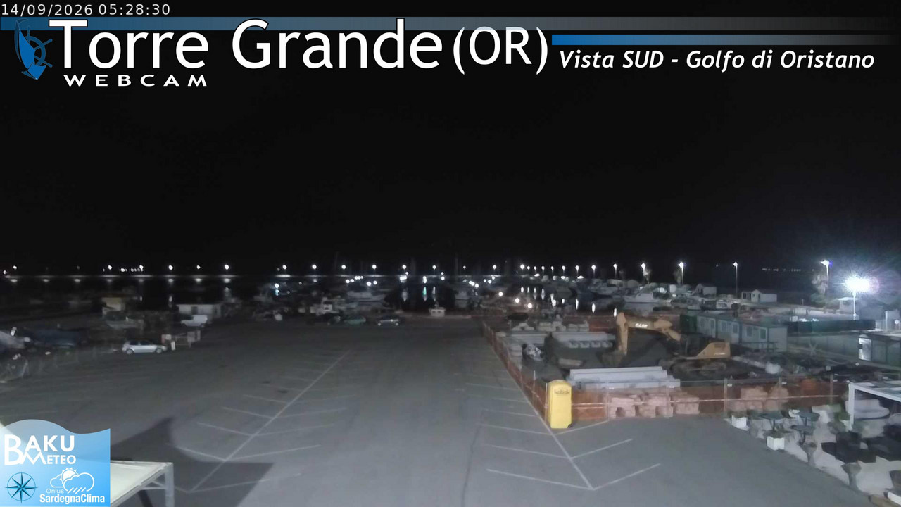 time-lapse frame, Torre Grande webcam