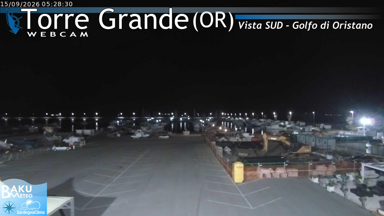 time-lapse frame, Torre Grande webcam