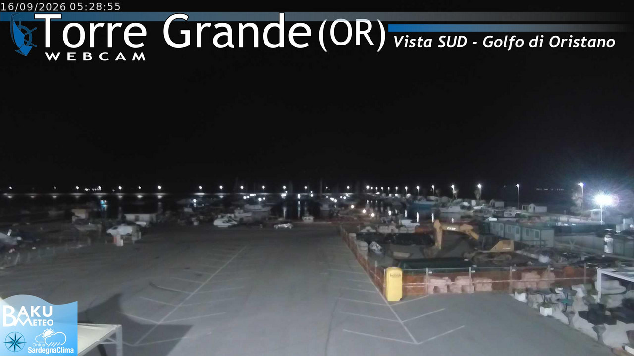 time-lapse frame, Torre Grande webcam