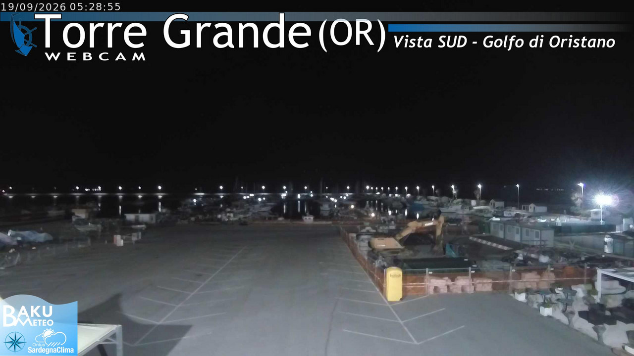 time-lapse frame, Torre Grande webcam