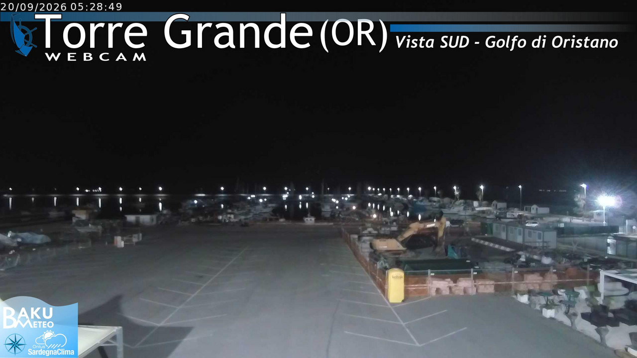 time-lapse frame, Torre Grande webcam