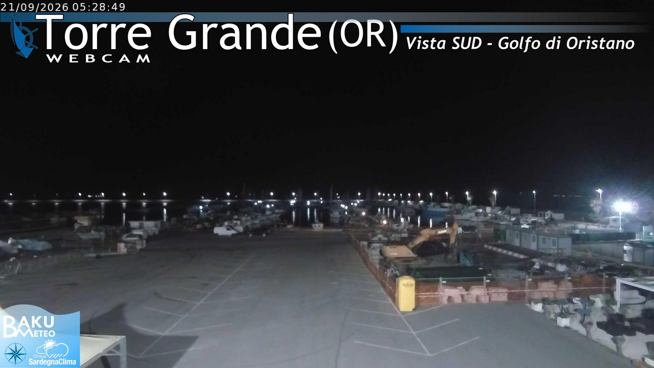 time-lapse frame, Torre Grande webcam