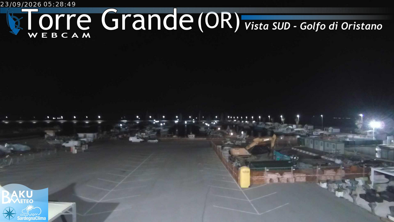 time-lapse frame, Torre Grande webcam