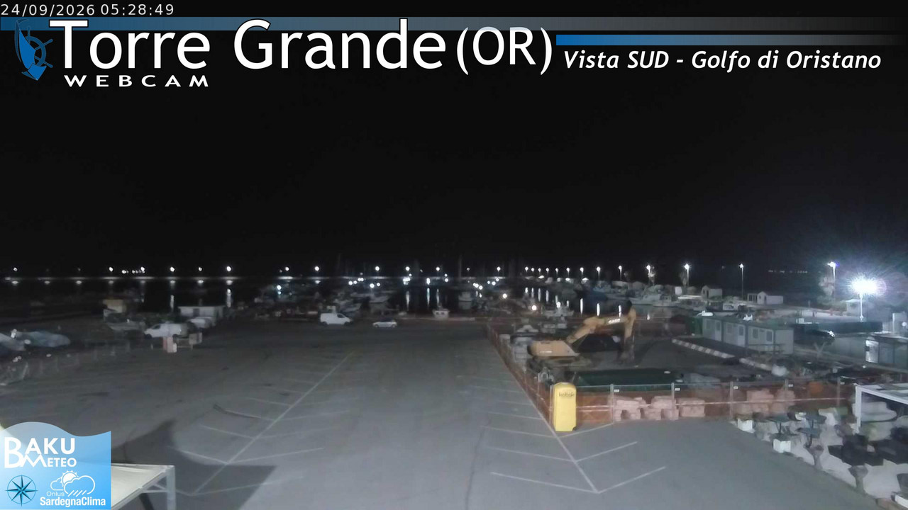time-lapse frame, Torre Grande webcam
