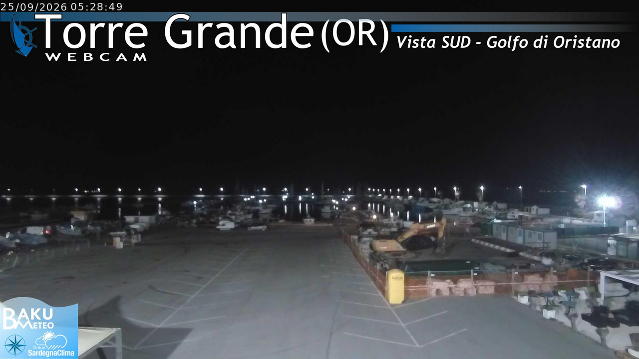 time-lapse frame, Torre Grande webcam