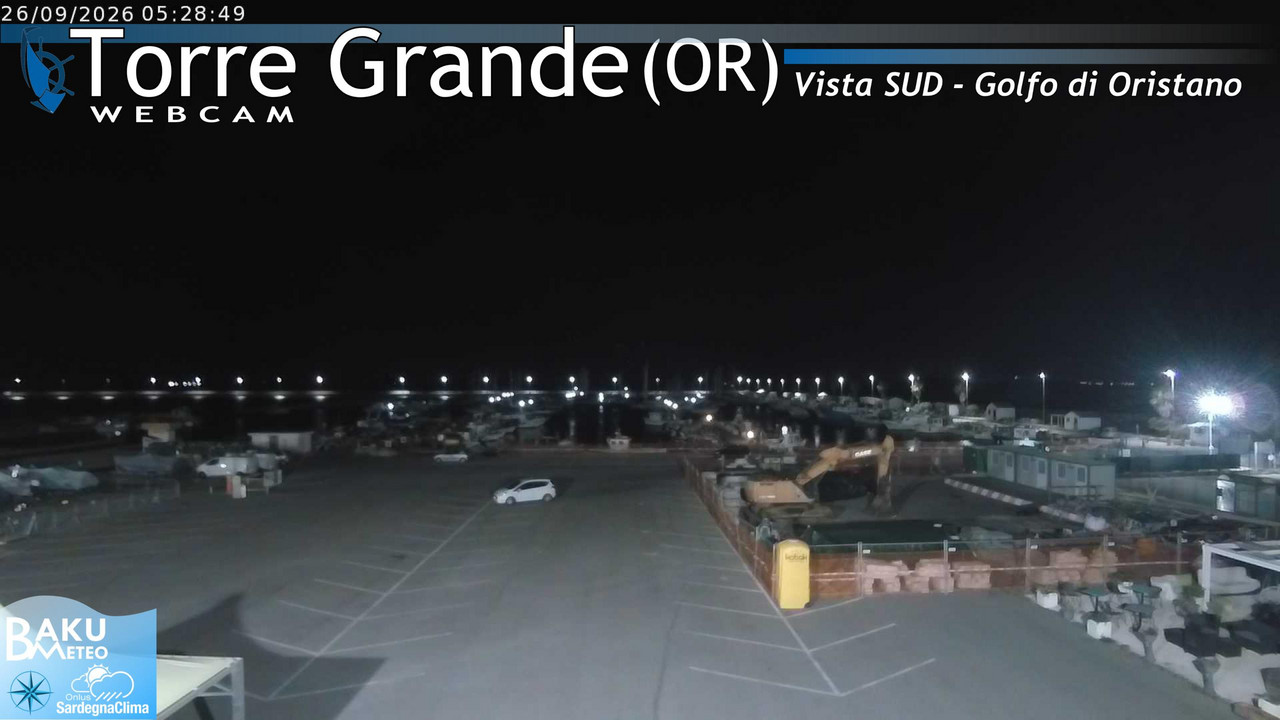time-lapse frame, Torre Grande webcam