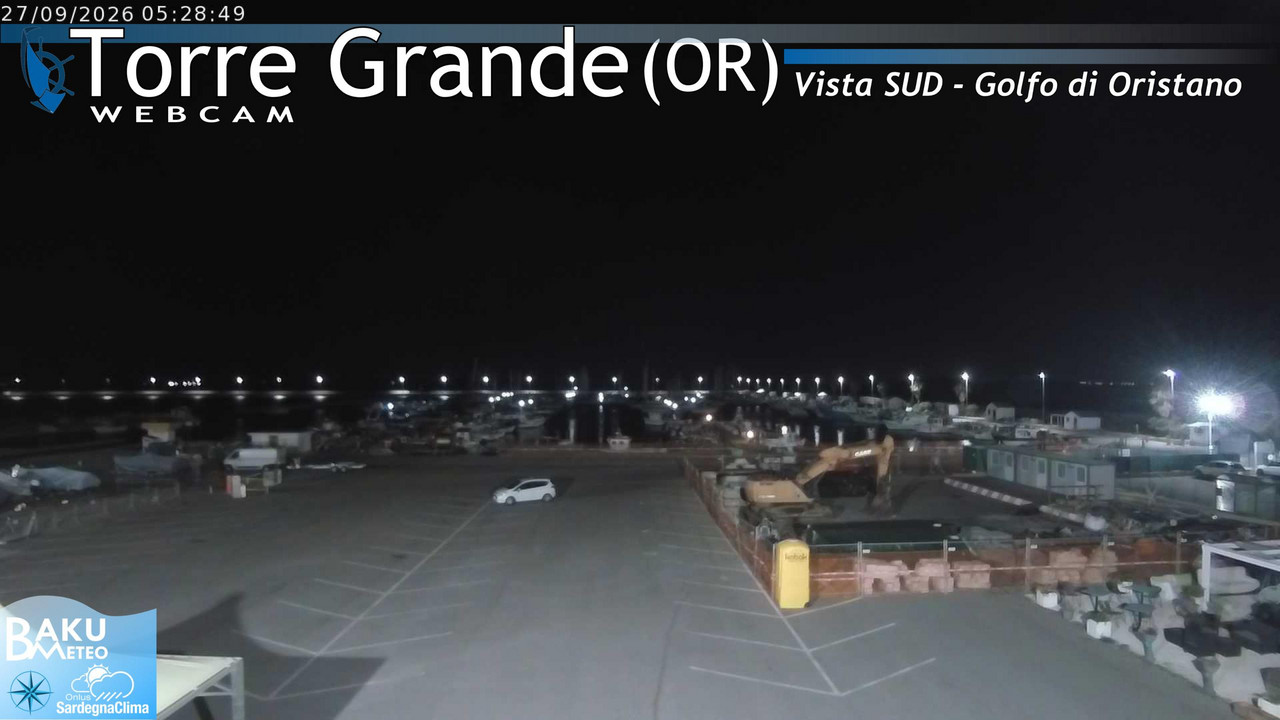 time-lapse frame, Torre Grande webcam