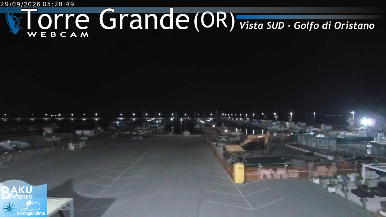 time-lapse frame, Torre Grande webcam