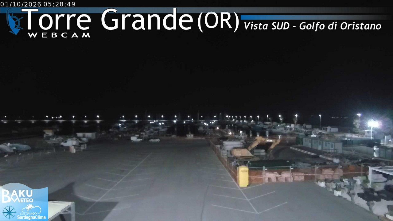 time-lapse frame, Torre Grande webcam