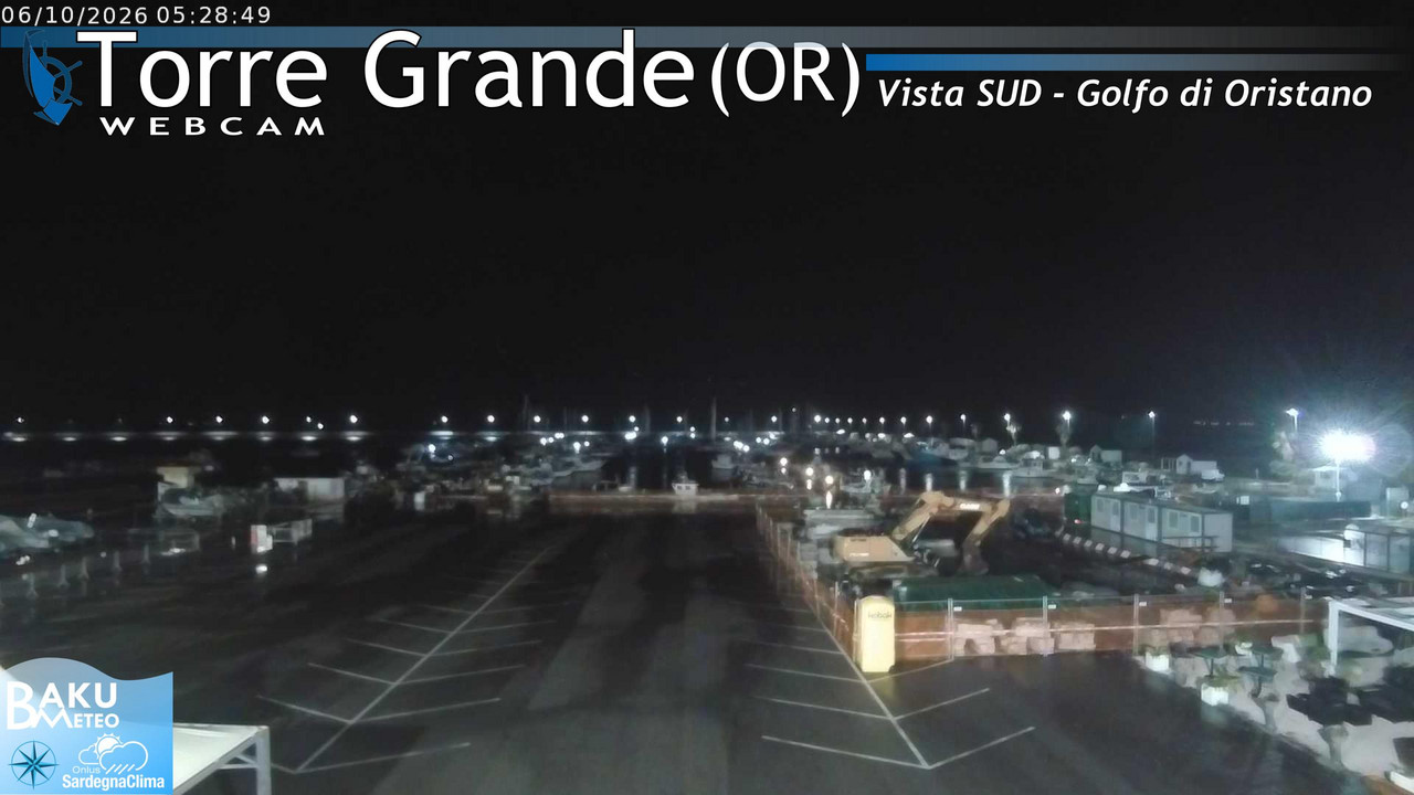 time-lapse frame, Torre Grande webcam