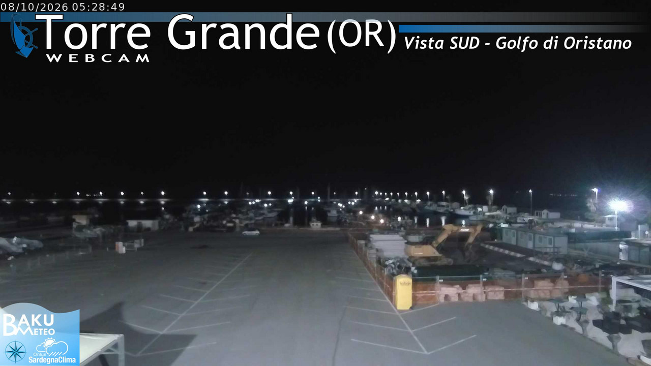 time-lapse frame, Torre Grande webcam
