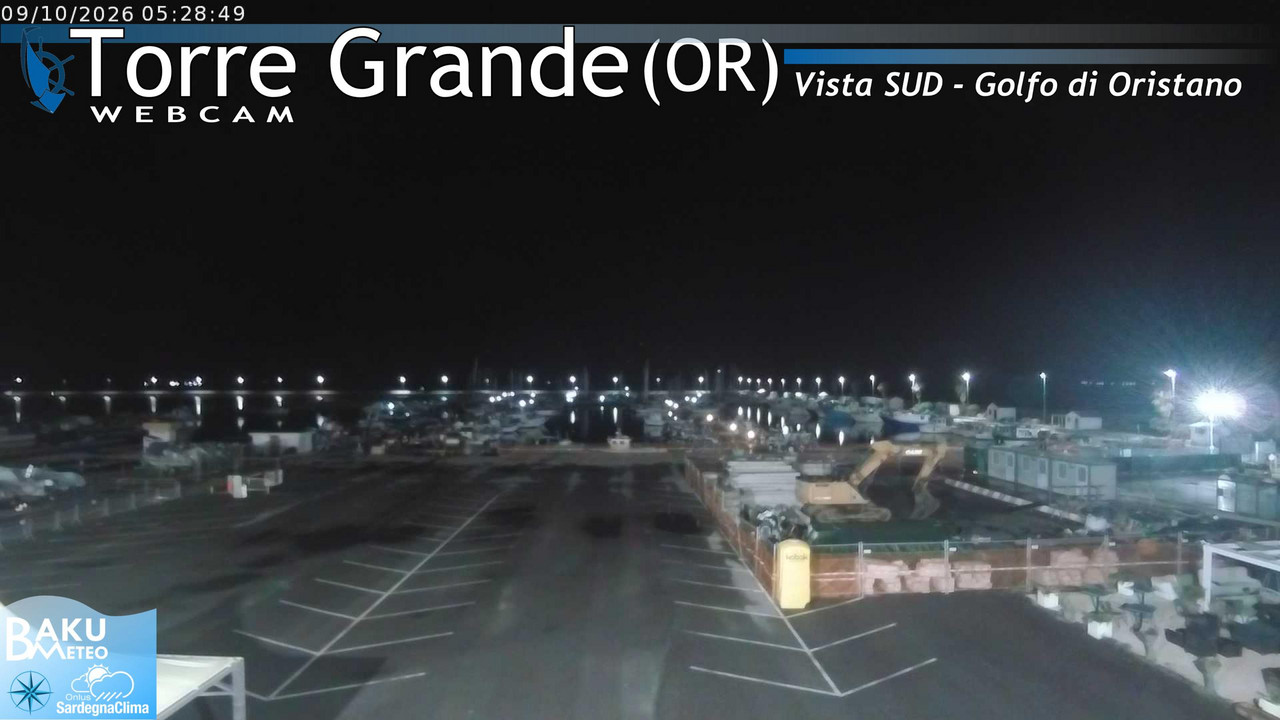 time-lapse frame, Torre Grande webcam