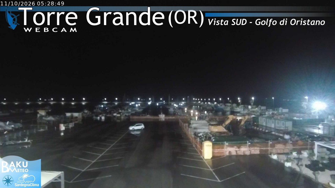 time-lapse frame, Torre Grande webcam