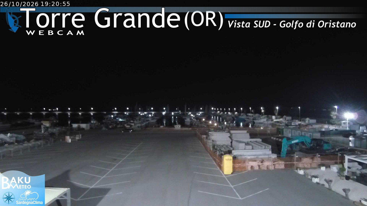 time-lapse frame, Torre Grande webcam
