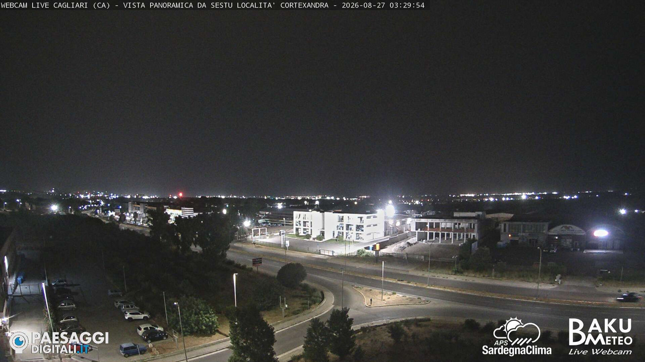 time-lapse frame, Sestu Cortexandra webcam