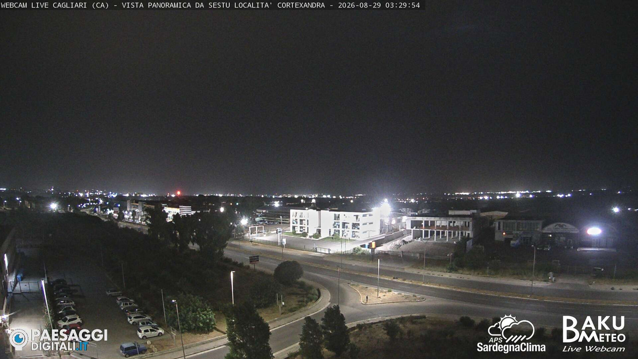 time-lapse frame, Sestu Cortexandra webcam
