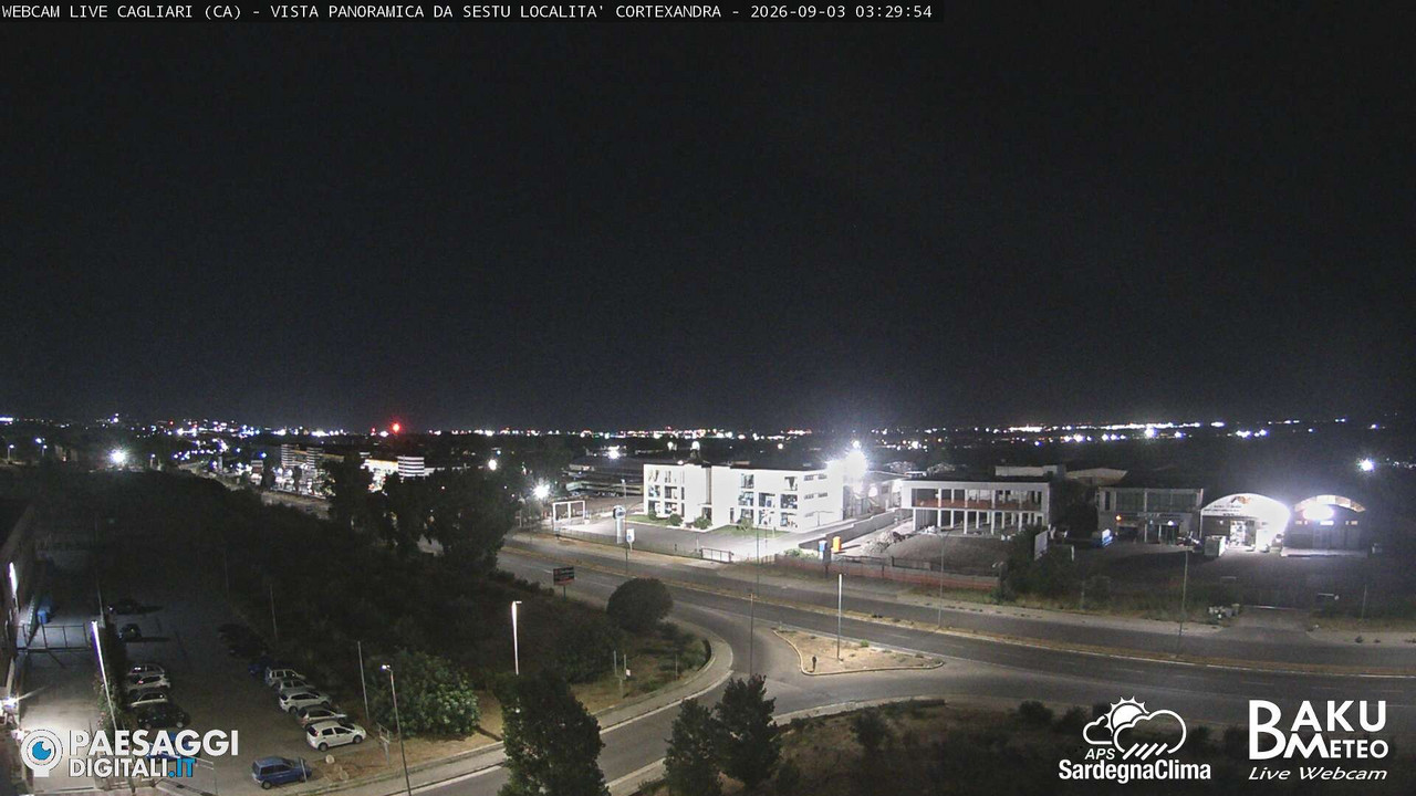 time-lapse frame, Sestu Cortexandra webcam
