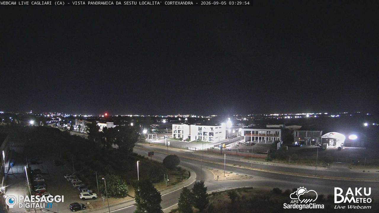time-lapse frame, Sestu Cortexandra webcam