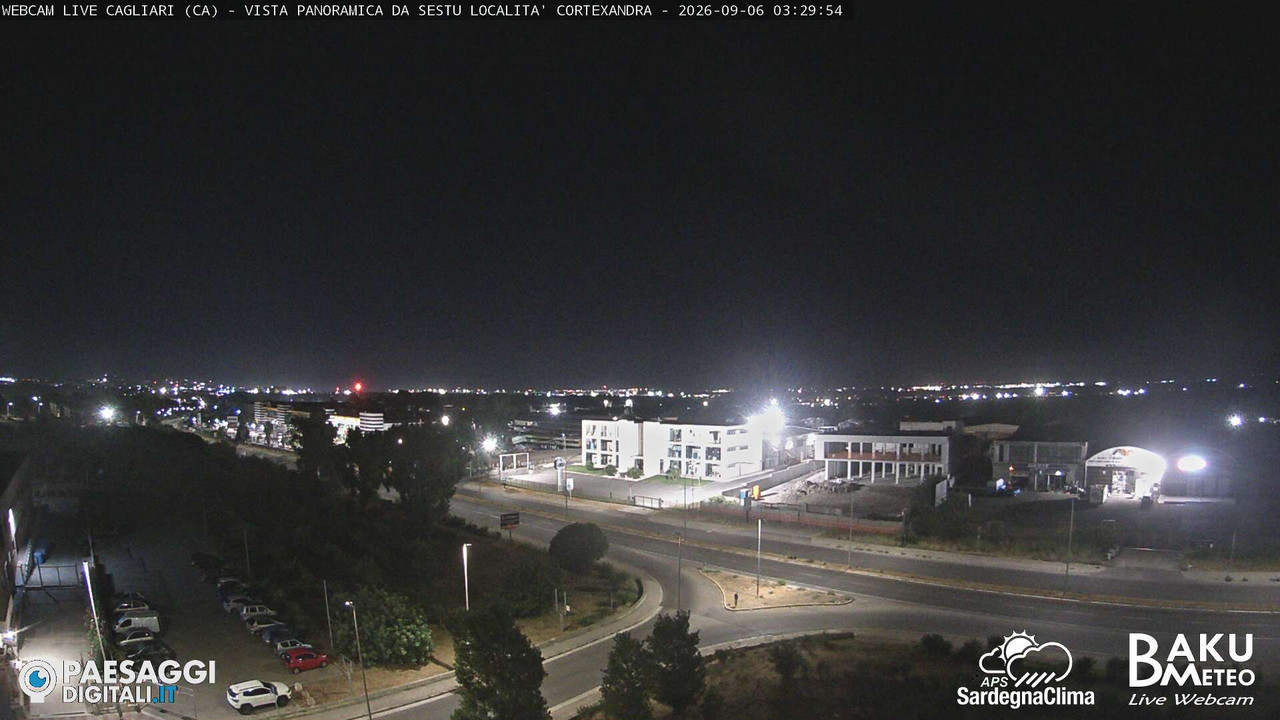 time-lapse frame, Sestu Cortexandra webcam