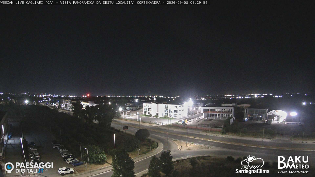time-lapse frame, Sestu Cortexandra webcam