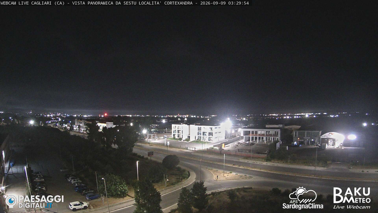 time-lapse frame, Sestu Cortexandra webcam