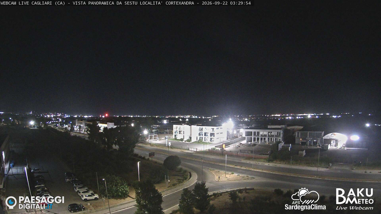 time-lapse frame, Sestu Cortexandra webcam
