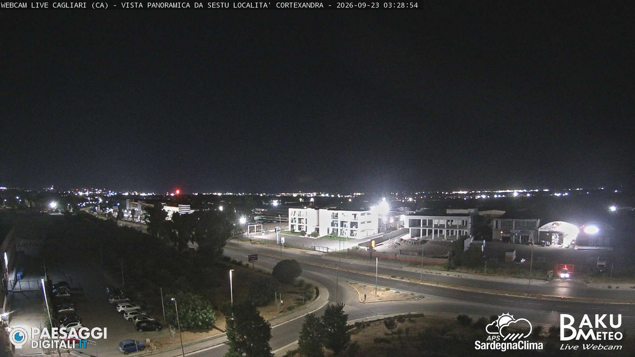 time-lapse frame, Sestu Cortexandra webcam