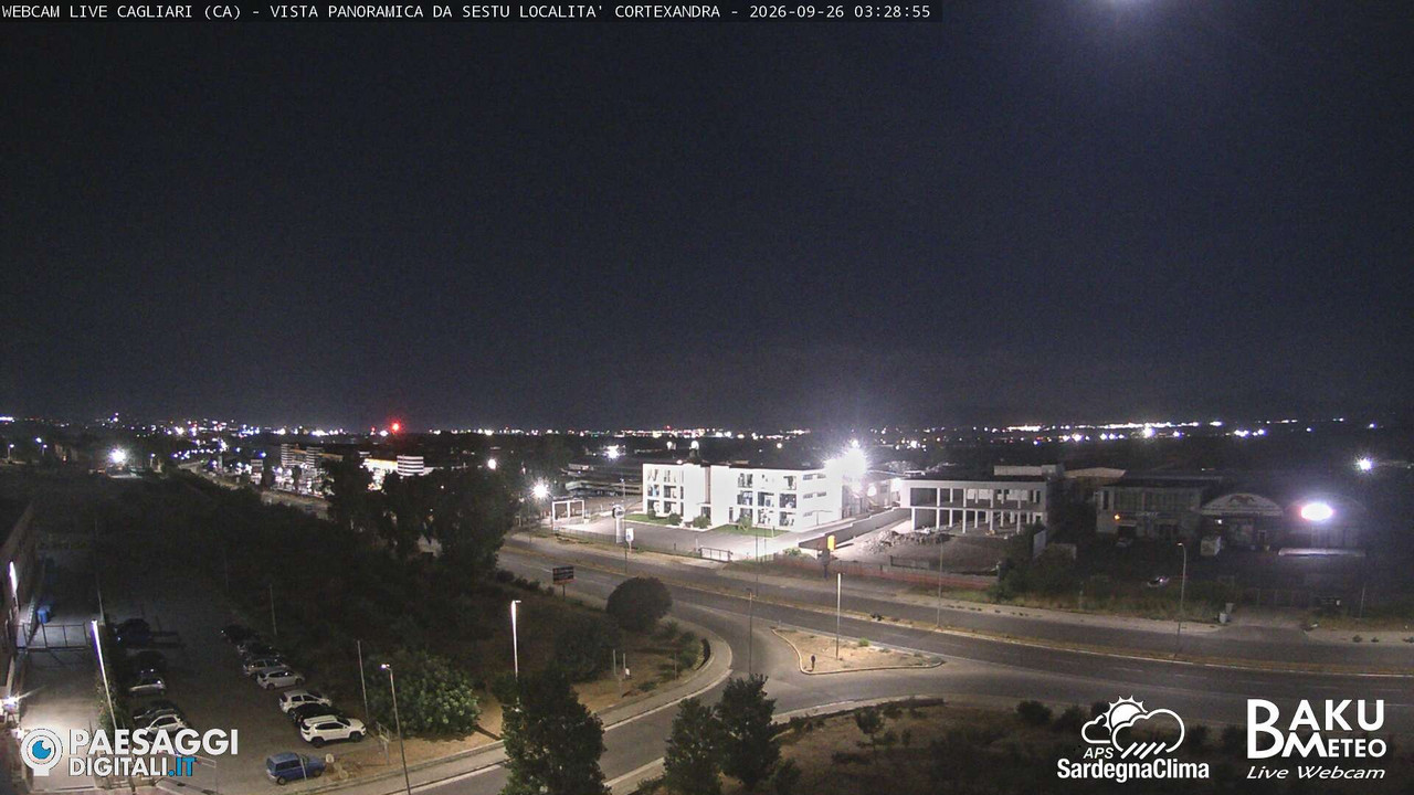 time-lapse frame, Sestu Cortexandra webcam