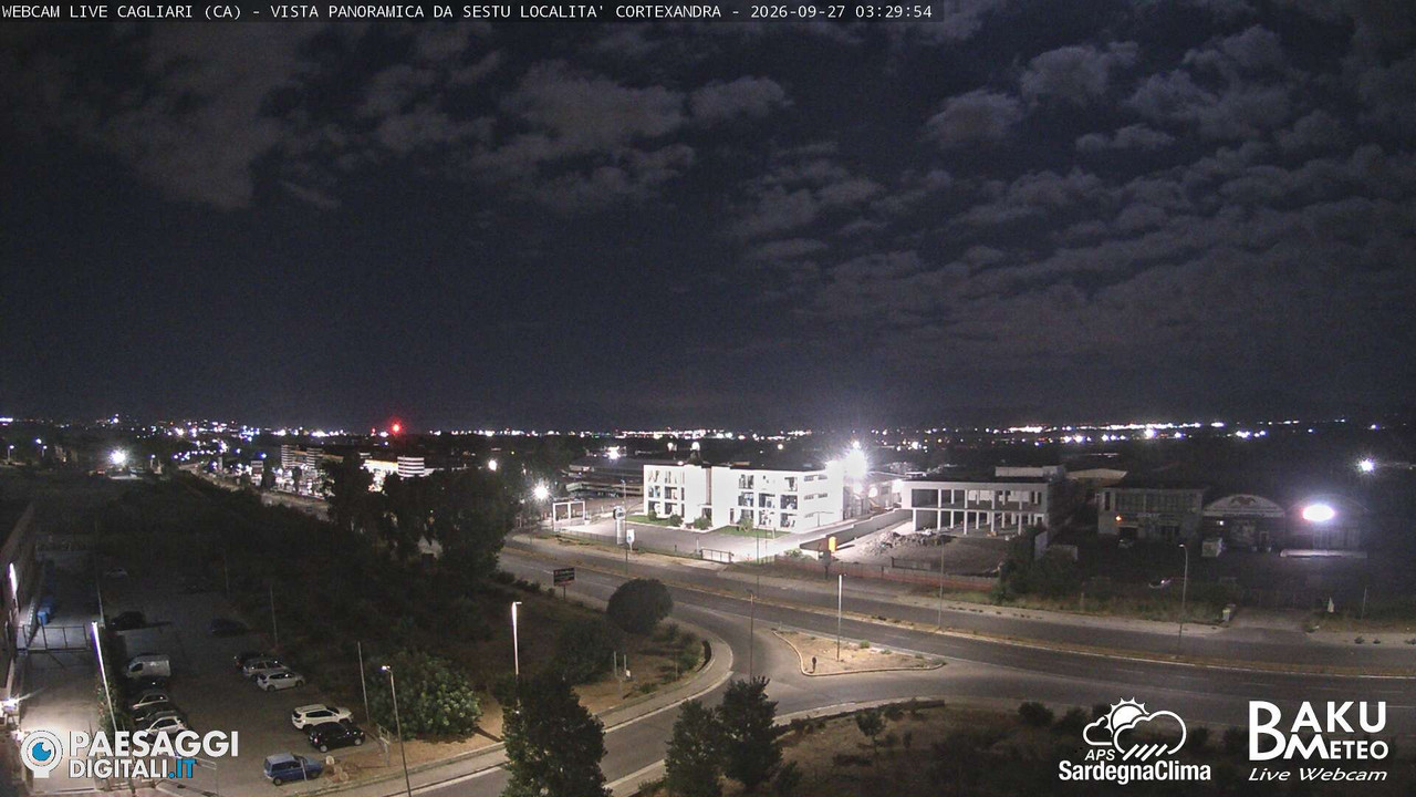 time-lapse frame, Sestu Cortexandra webcam