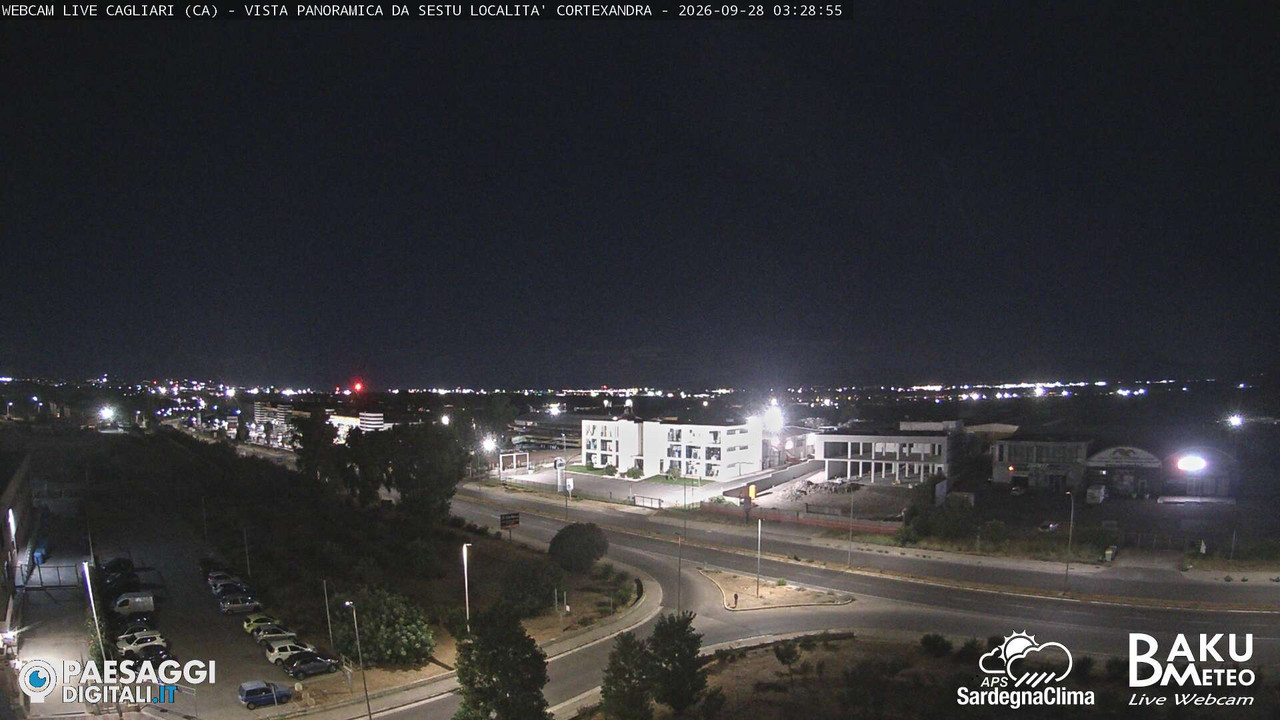 time-lapse frame, Sestu Cortexandra webcam