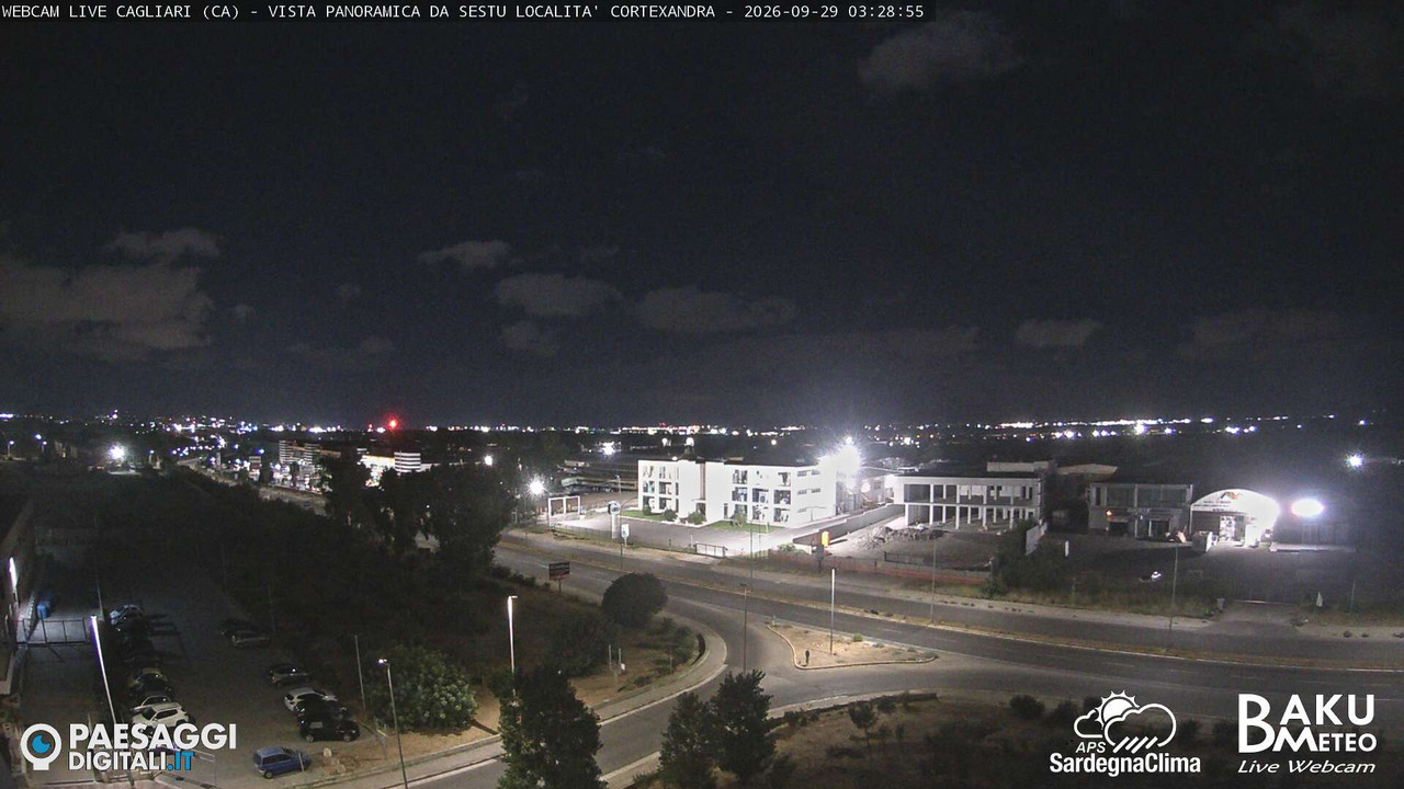 time-lapse frame, Sestu Cortexandra webcam