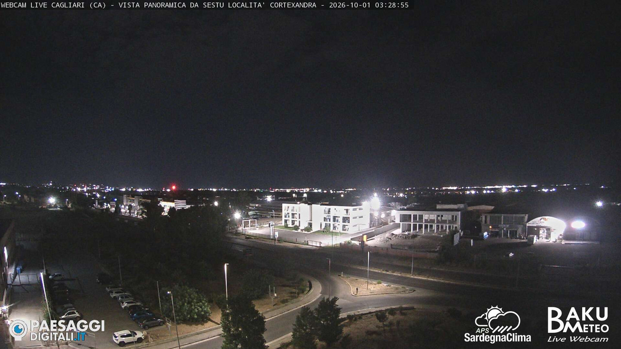 time-lapse frame, Sestu Cortexandra webcam