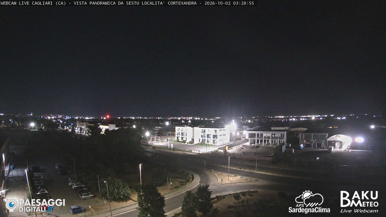 time-lapse frame, Sestu Cortexandra webcam