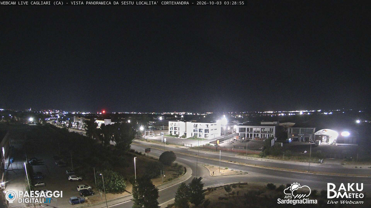 time-lapse frame, Sestu Cortexandra webcam