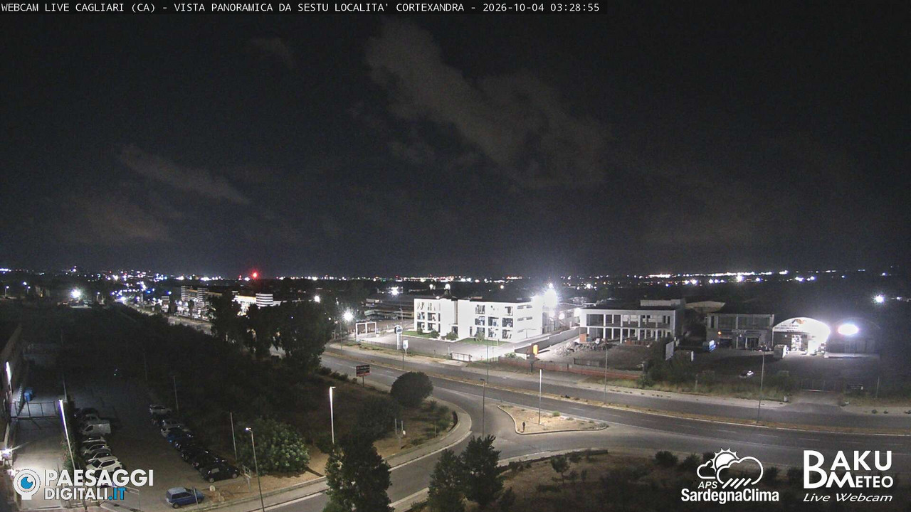 time-lapse frame, Sestu Cortexandra webcam