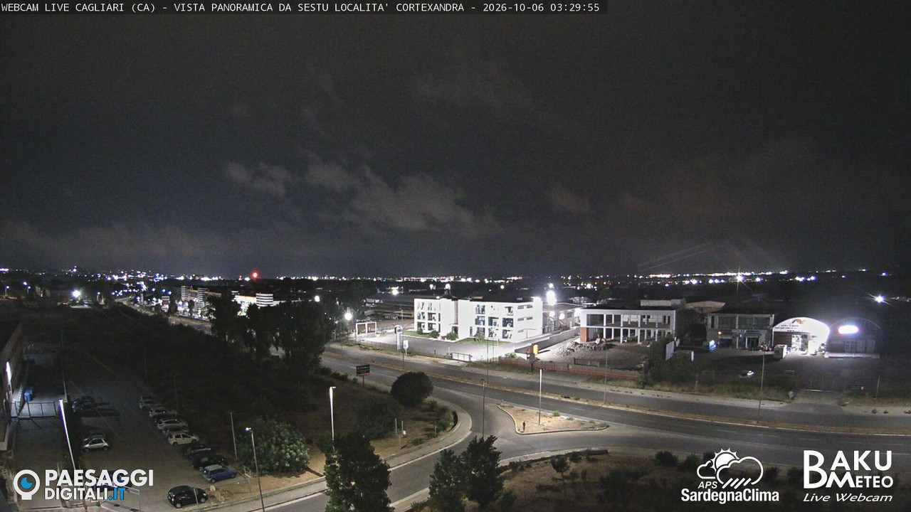 time-lapse frame, Sestu Cortexandra webcam
