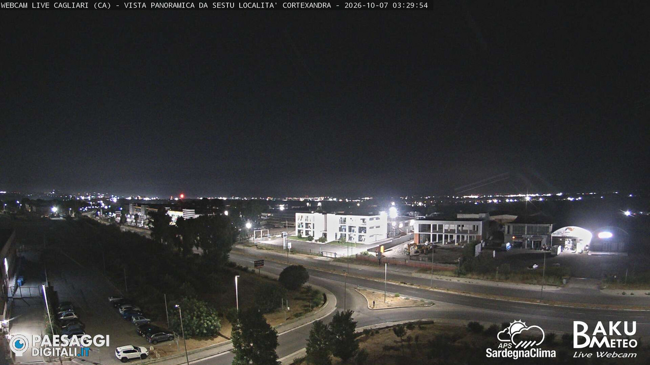 time-lapse frame, Sestu Cortexandra webcam