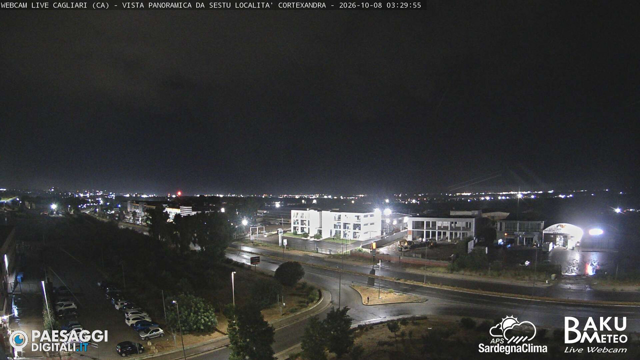 time-lapse frame, Sestu Cortexandra webcam
