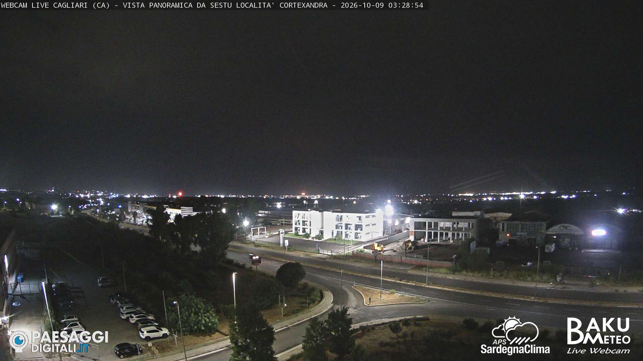 time-lapse frame, Sestu Cortexandra webcam