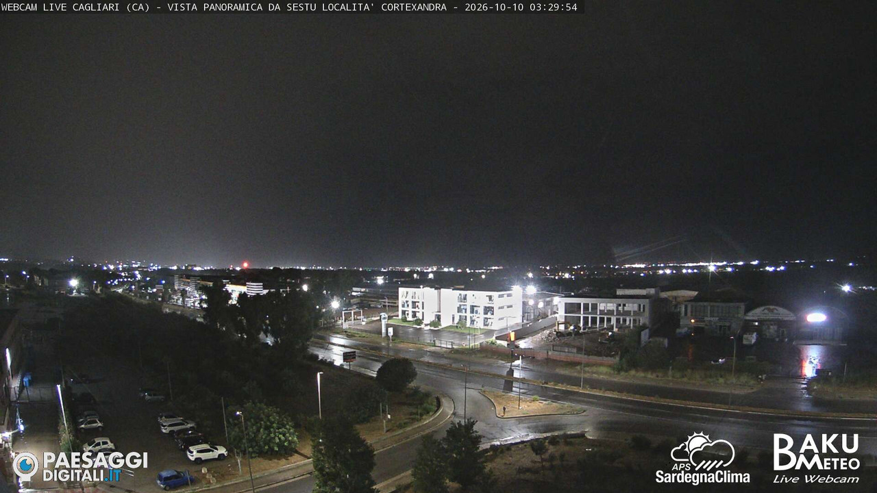 time-lapse frame, Sestu Cortexandra webcam