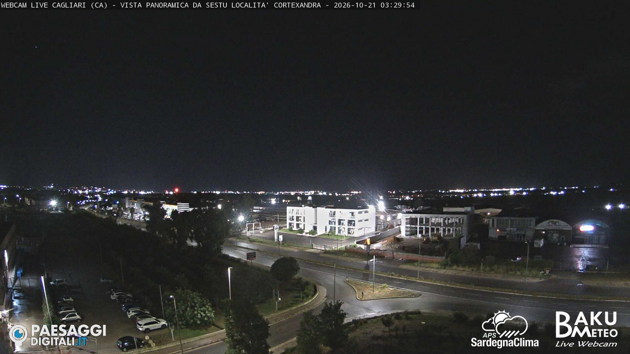 time-lapse frame, Sestu Cortexandra webcam