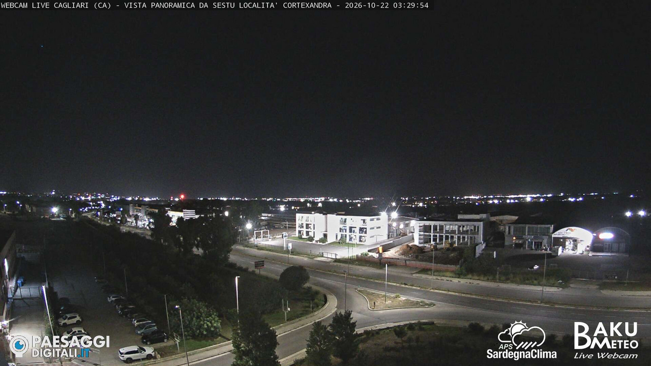 time-lapse frame, Sestu Cortexandra webcam