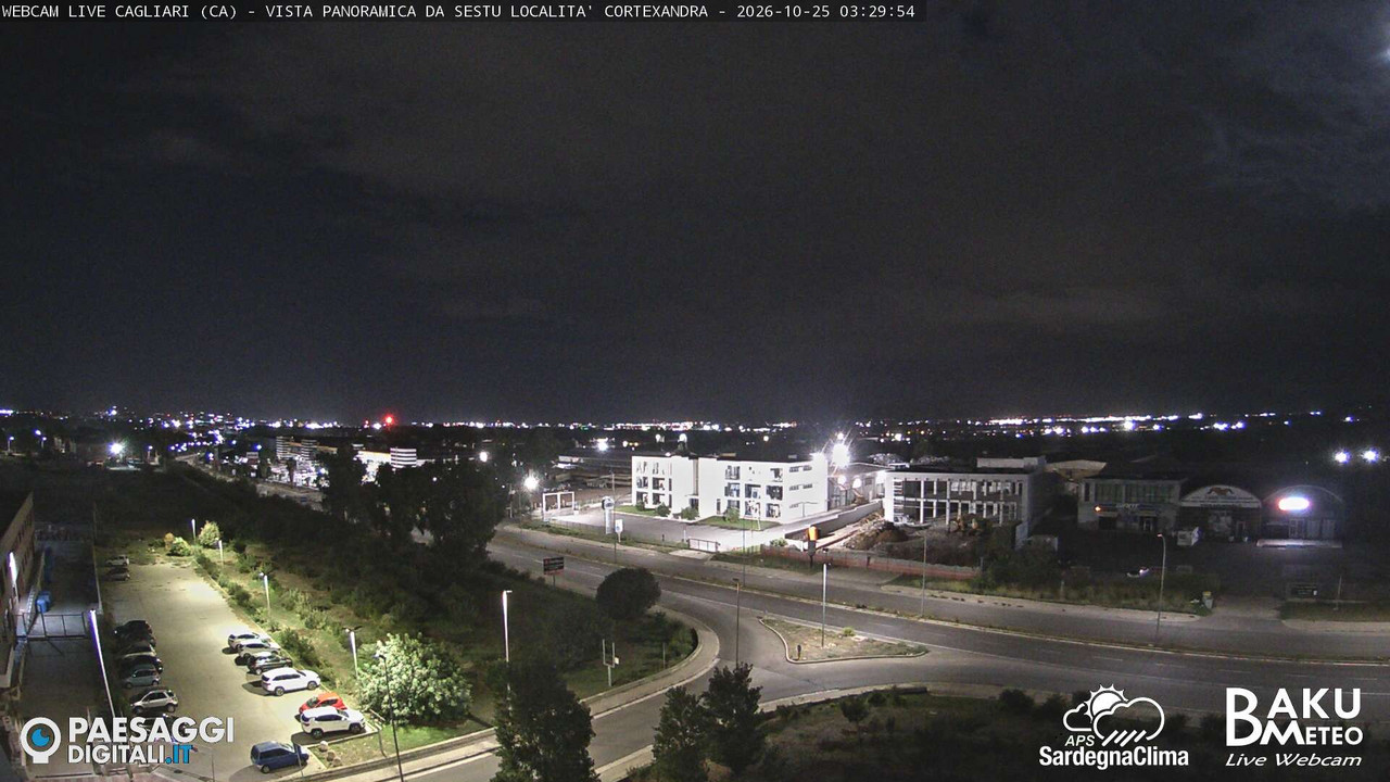 time-lapse frame, Sestu Cortexandra webcam