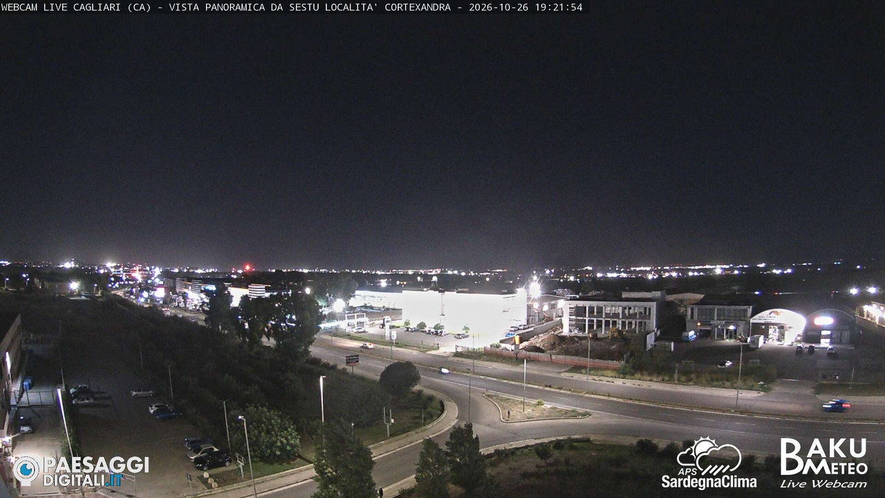 time-lapse frame, Sestu Cortexandra webcam