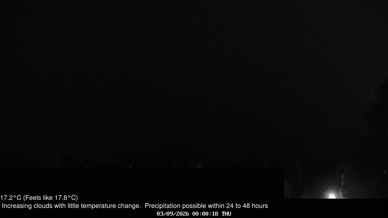 time-lapse frame, Wembury, Devon. Knighton Hill Cam webcam