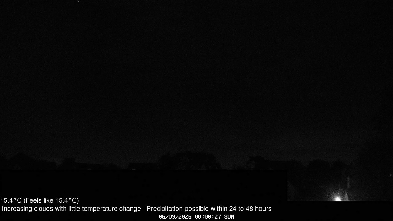 time-lapse frame, Wembury, Devon. Knighton Hill Cam webcam