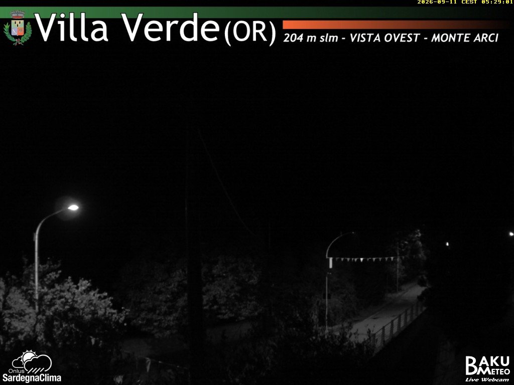 time-lapse frame, Baini Ovest webcam
