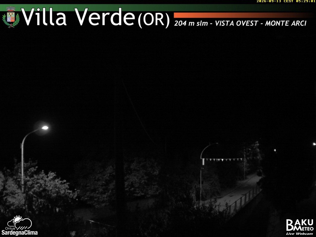 time-lapse frame, Baini Ovest webcam