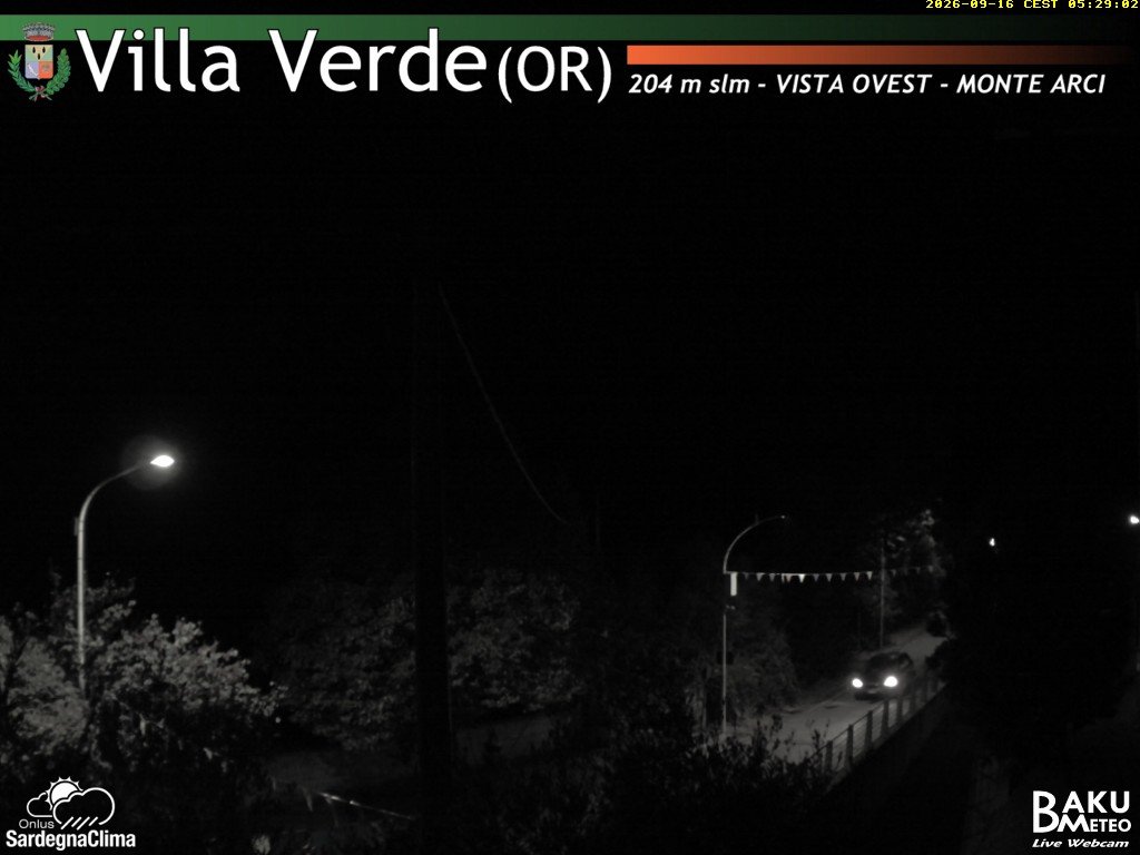 time-lapse frame, Baini Ovest webcam